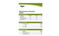 Model (MAP) 10-50-0 - Monoammonium Phosphate- Brochure