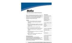 Biofos - Monocalcium Phosphate for Animal and Poultry Feed Brochure