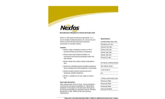 Nexfos - Monodicalcium Phosphate for Animal and Poultry Feed Brochure