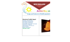 MTP - Model 1 house 900 Yellow - Electrical Flashing Signal- Brochure