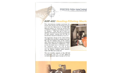 Pisces - Model AHF 492 - Single Operator Heading-Filleting Systems - Brochure