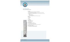 10 Inch SS Borehole Pump Performance - Datasheet
