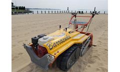 CleanSands, Inc - Model BARRACUDA - Walk Behind Beach Cleaner