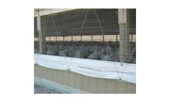 Faromor - Insulated Curtain Systems for Poultry Industry Ventilation