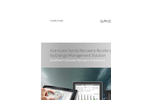 Hurricane Sandy Recovery Accelerated by Energy Management System Brochure