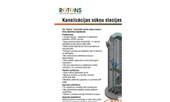 Rotons - Combined Sewage Pumping Stations Brochure