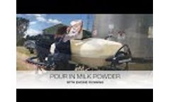 Stallion: How to Mix Milk Powder with the Mixer Tanker Feeder (MTF) For Calf Rearing - Video