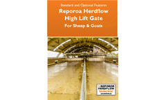 Reporoa Herdflow - Sheep & Goat Backing Gate Brochure