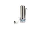 Crystal Quest - Model CQE-CT-00171 - Alkalizing Single Countertop Water Filter System
