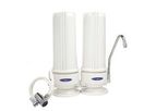 Crystal Quest - Model CQE-CT-00106 - SMART Double Countertop Water Filter System