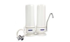 Crystal Quest - Model CQE-CT-00106 - SMART Double Countertop Water Filter System