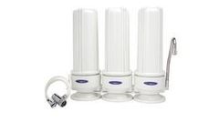 Crystal Quest - Model CQE-CT-00133 - Fluoride Countertop Water Filter System