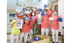 United against COVID-19, sending masks to nursing homes in France