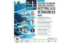 Workshop on `Accelerate Optimizing your Asset Lifecycle: Best Practices in Thailand 4.0` (August 26)