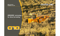 Gregoire - Model G10.330 - Olive Harvesting Machine - Brochure