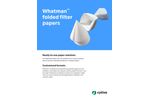 Whatman - Folded Filter Papers - Brochure
