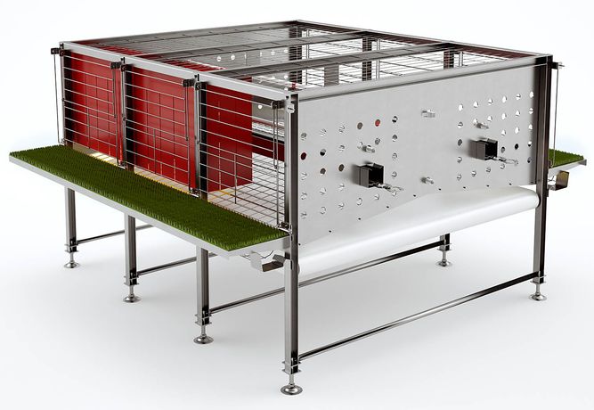 Texha - Model Baltika & Baltika-2 - Alternative Cage System for Laying Hens Housing