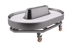 Sirius - Oval Harvesting Table for Broilers Loading