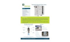 Qnergy PowerGen - Remote Power Generator - Brochure