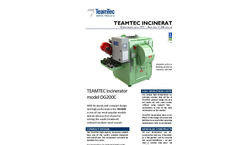 TeamTec - Model OG 200 - Incinerators Brochure