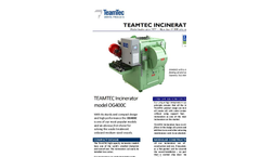 TeamTec- Model OG 400 - Incinerator Brochure