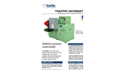 TeamTec - Model GS 500 - Marine Incinerators Brochure
