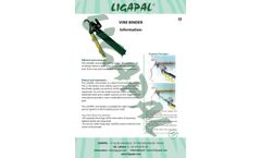 Ligapal - Vine Binder - Technical Sheet