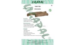 Ligapal - Twist Ties - Technical Sheet