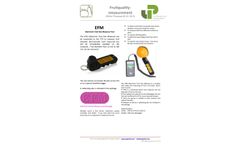 Umweltanalytische-Produkte - Model EFM - Fruit Size Measurement Device - Brochure