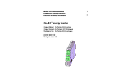 Calec - Heat Calculators Brochure