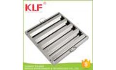 Kinglei - Model Commercial RANGE HOOD - S/S kitchen canopy baffle filter
