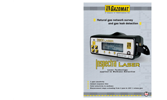 Gazomat Inspectra - Model VSR - Natural Gas Distribution Network Survey Vehicle Detector - Brochure