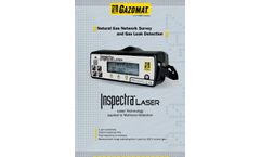 Inspectra - Model Laser - Natural Gas Leak Portable Analyzer - Brochure