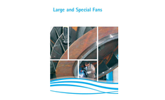 Large and Special Fans- Brochure