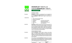 ENVIROPLUG Tablets and Coated Tablets - Brochure