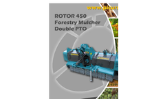 Model 450 - Double PTO Shaft Forestry Mulcher Brochure