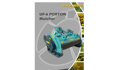 PORTON - Model UF-6 - Tractor Mulcher Brochure