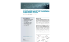 Application Note: Multi-Residue Analysis of Pharmaceuticals and Personal Care Products (PPCPs) in Water