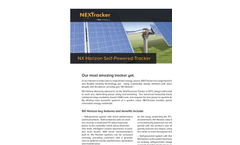NX HorizoN - Model NX - Self-Powered System with Smart Performance Monitoring - Brochure