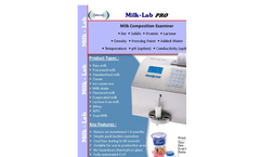 Milk-Lab - Model Pro - Milk Composition Analysers Brochure