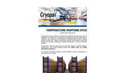 Cryopak - Temperature Mapping Services - Brochure
