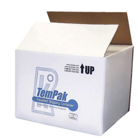 Cryopak Tempak Fabricated Insulated Shipping Containers