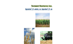 AgraGel (T-400) & AgraGel (T-400)F  - Agricultural Technical Guide