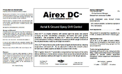 Airex DC - Aerial & Ground Spray Drift Control Datasheet