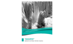 AQUAZERO - Steam Sterilizer Systems Brochure
