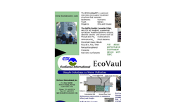 EcoVault - Model Type II - Baffle Box - Precast Stormwater Filtration System - Brochure
