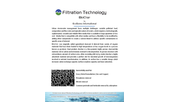 BioChar - Stormwater Filtration Technology - Brochure