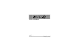 Model AS3020 - Microprocessor Controller Unit Brochure