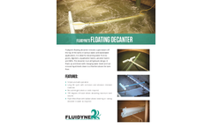 Fluidyne - Floating Decanter - Brochure