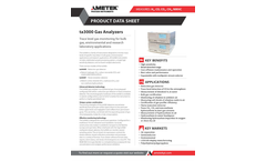 AMETEK PI - Model ta3000 - Gas Analyzers - Datasheet